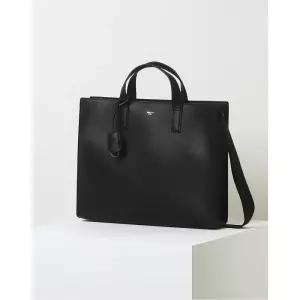 [백화점 매장정품] 헤지스 명품가방 [백화점BEST] HJBA5E850BK_남성 블랙 참장식 서류형 크로스 겸용 토트