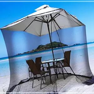 대형 모기장 방충망 파라솔 숙면 편의점 캠핑 카페 05WA2968A2