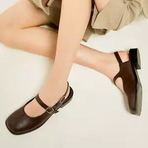 [슈펜] 와이드 라운드 버클 단화 2.0 (HPWWVD217M-T)