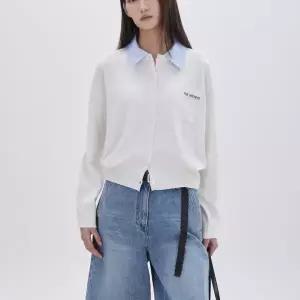 [롯데백화점]쥬크 울 블렌디드 카라 디테처블 니트 가디건 Z261KSL004