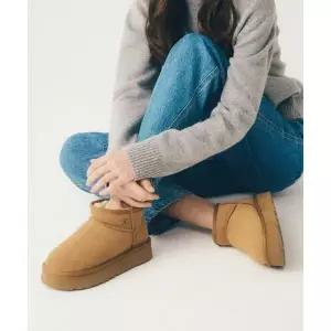 솔트앤초콜릿 SAC 울트라 미니 양털부츠 412246025 4cm 358202