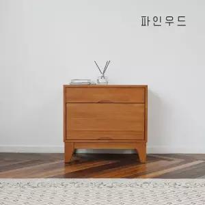 칼리아 원목 2단 협탁 침대 침실 거실 침대옆 미니 사이드테이블
