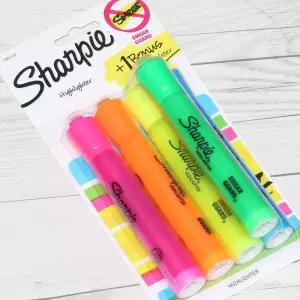 샤피 미국산 대용량 액센트 탱크 형광펜 4+1 한정수량