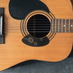 호환 10개입 우쿨렐레 픽가드 나비 민들레 패턴 스크래치 보호 쉬운 적용 경량 우쿨렐레 액세서리 키트