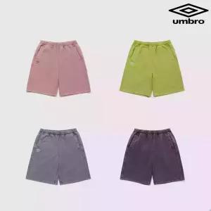 엄브로 25년이월워시드 니트 레터링 6부 반바지 UQ121CHP23 2종 UQ121CHP23BON1