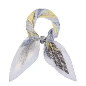 [크로커다일레이디]샤트렌 아트 프린트 플리츠 쁘띠 스카프_HCCMF1101