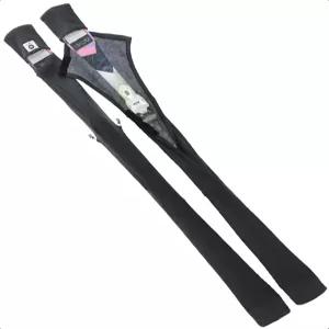 몬스 스노우 스키 보호 패브릭 소프트 슬리브 커버 와이드 오픈 이지 팩