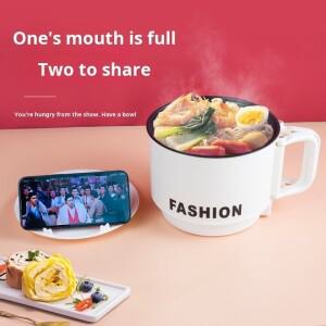 기숙사 학생 다기능 스팀 요리 밥솥 1 인용 음식 소형 국수 냄비 접이식 110V