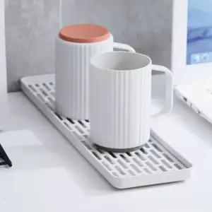 주방 설거지 수저 트레이 컵 식기 정리대 미니 건조대 물빠짐