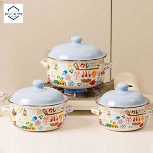 양수 미니냄비 라면 빈티지 가벼운 2인용 심플 파티 결함이 캐릭터 꼬치어묵 썸머 찌개