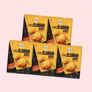 CJ제일제당 CJ고메 소바바치킨 5봉 순살5 4525140