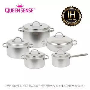 세신퀸센스 바로써(무연마) 통오중 인덕션냄비 5종SET