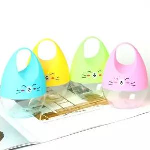 PVC용기 손잡이 5색 택1 120ML 10개입 묶음) PVC용기 PVC가방 PVC파우치 PVC파이프 주방매트