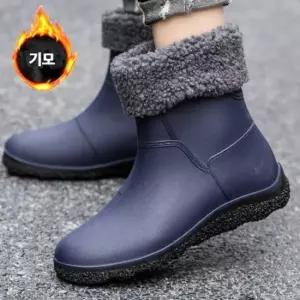 털신발 남자 부츠 겨울 캠핑 작업신발 TAIN14 방한화 털워커 겨울로퍼 방한부츠