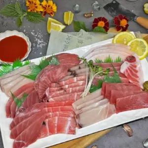 자연가득 참치 오마카세 한판 황새치/ 눈다랑어/참다랑어/황다랑어