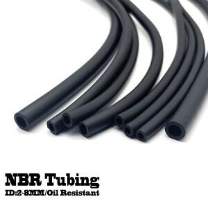 ID 2 2.5 3 4 4.5 5 6 7 8 mm 고온/오일 저항성 자동차 호스 NBR 니트릴 고무 연료 튜브 오토바이 저압 디