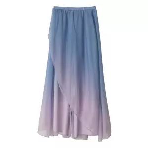 치마바지 쉬폰 입시용 워십복 와이드 팬츠 공연 의상