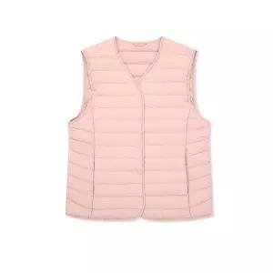 [뱅뱅]여성 브이넥 초경량 구스 다운 베스트 (NEF621)