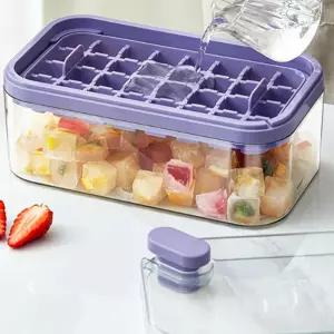 2단 원터치 아이스 트레이 얼음 보관통 넉넉한 제빙공간