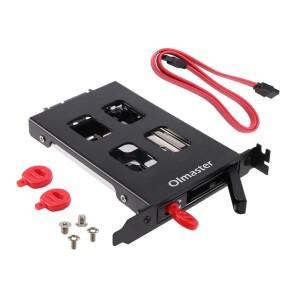 Oimaster Pci 모바일 랙 인클로저 하드 디스크 드라이브 케이스 박스 2.5 인치 Sata Sdd HDD 어댑터용