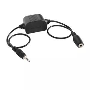 NETmate 오디오 그라운드 루프 아이솔레이터 스테레오 음성신호제거케이블 왜곡방지 제거선