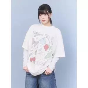 [키르시](대전신세계)위티 버니 루즈핏 그래픽 티셔츠 [화이트]