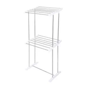 2단 조립식 빨래건조대 스텐 미니 세탁건조대
