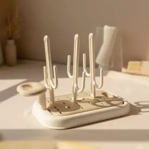 깔끔 건조 아기젖병 건조대 보관함