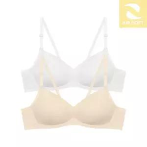 [수아팜] [3컬러 구성] 주니어 2.5단계 에어 소프트 브라 2매 세트