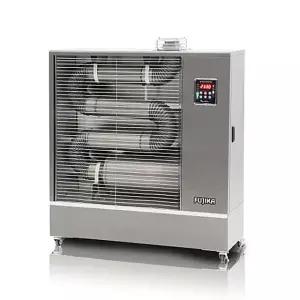 등유난로 튜브히터 FU40000 이동식바퀴 전열기 행사장 산업용 돈풍기