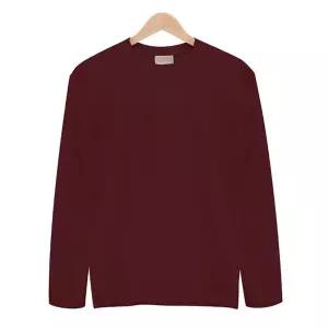 무지 총알 원단 티셔츠 MOD007 와인긴팔무지 면티 면무지 빅사이즈 남성 남자