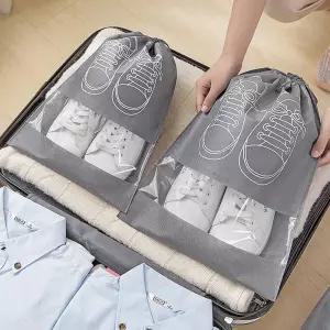 부직포 신발파우치 1P 여행용 신발주머니 캐리어 정리 파우치