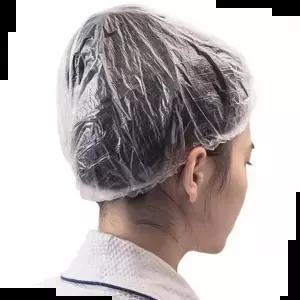머리망 샤워캡 방수 헤어커버 다용도 PK 비닐 위생 100P