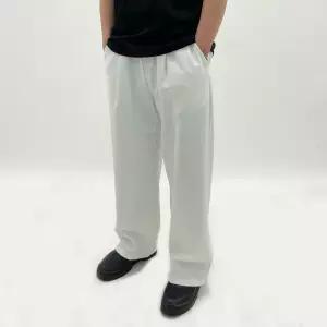 남자 남성 캐주얼 면바지 면팬츠 와이드핏 봄 가을 M~3XL 빅사이즈 5color 핀턱 카튼 와이드 팬츠