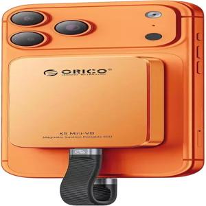 ORICO 480GB 마그네틱 외장 SSD 알루미늄 합금 최대 460MB/s 솔리드 스테이트 드라이브 17 Pro Max용