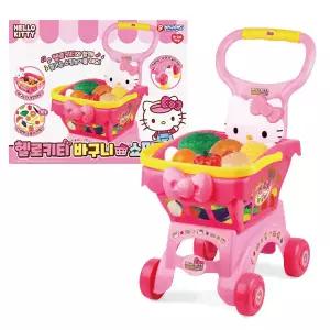 시온티앤지 바니랜드 헬로키티 바구니 쇼핑카트