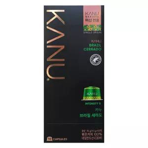 동서식품 카누 브라질 세하도 9.5g 10개입 전용 캡슐