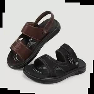 편안한샌들 편안한 여름 쿠션 와이드 스트랩 샌들 데일리 캐주얼