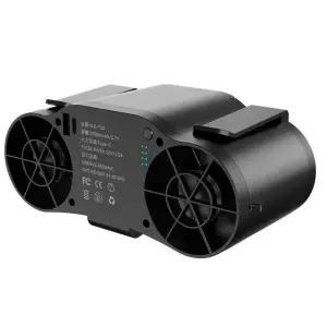 휴대용 선풍기 허리 에어컨 캠핑 미니 쿨링 USB 벨트선풍기