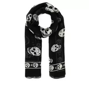 [롯데백화점]알렉산더맥퀸 실크 쉬폰 스컬 스카프 807889 3052Q 1078