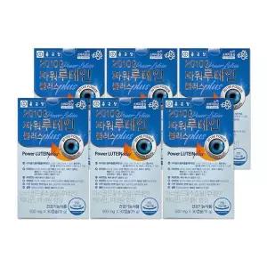 종근당 20100 파워 루테인 플러스 500mg 30캡슐 6개/mjc