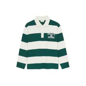 M 긴팔티 GQC 3APQV0151-50GND 바시티 스트라이프 긴팔 오버핏 카라 티셔츠 뉴욕