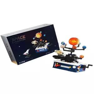 태양계 행성 블록 모형 과학 지구 키트 자전 실험 조립 공전