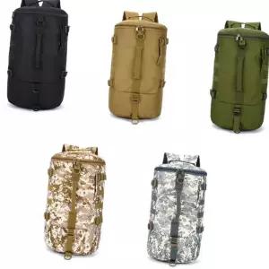 (다올)원통 디자인 다용도 백팩 등산 여행 크로스 보스턴백