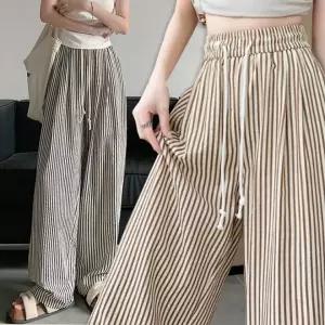 3color 와이드 밴딩 시어서커바지 체형커버 시어서커 / 쿨링 스트라이프 여름 밴딩팬츠