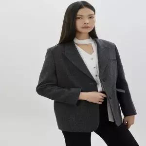 [CC콜렉트] C261MSF101_울 알파카 블렌드 싱글 자켓