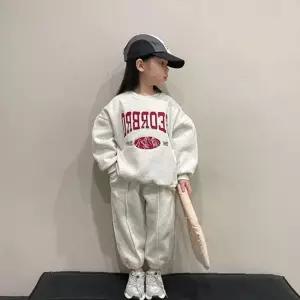 얼집룩 맨투맨 등원룩코디 아기옷 레드스펠링 등원룩 아동 상하세트 조거팬츠 205276