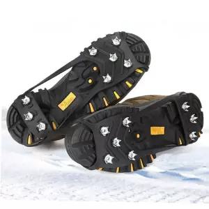 겨울등산아이젠 휴대용 산행 미끄럼방지 아이젠 신발 체인 짚신