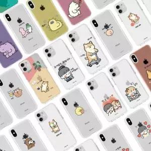 화려한케이스 투명젤리 케이스2 갤럭시A50 A505