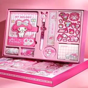 [심쿵선물] 산리오 다이어리 꾸미기 풀세트 (쿠로미/시나모롤 선택) 올인원 초등학생 생일선물 다꾸세트 떡메 문구세트